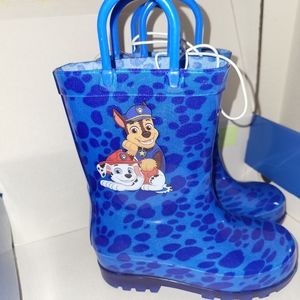 Paw patrol toddler rain boots size 7/8